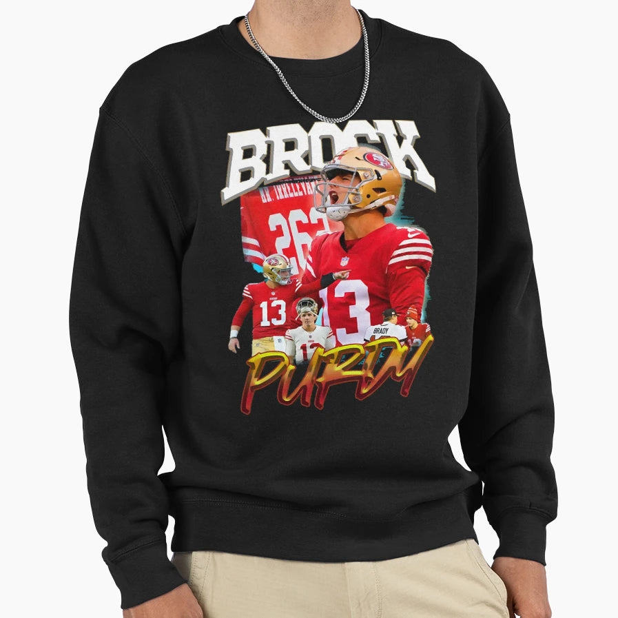 Brock Mr Irrelevant Purdy Sweatshirt - Casual Everyday Wear for Adults - T-Shirt, Sweatshirt, Hoodie