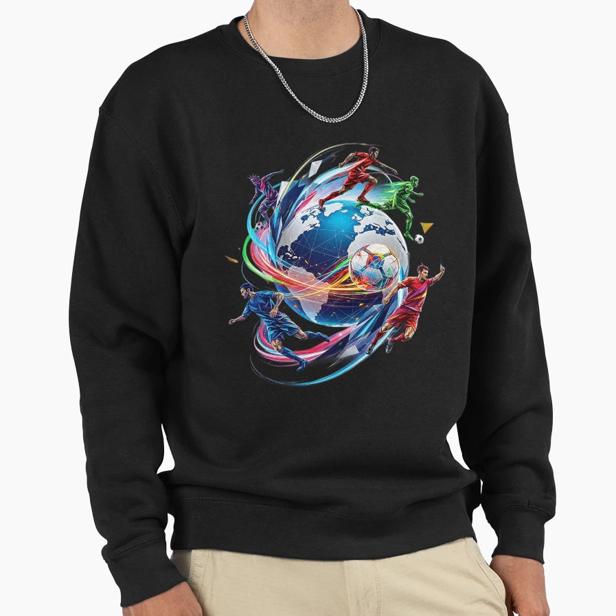 Global Football 2026 Sweatshirt - Minimalist Print for Adults - T-Shirt, Sweatshirt, Hoodie
