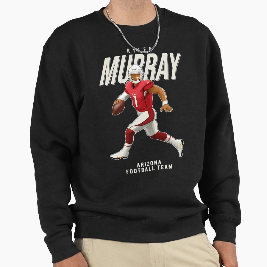 Kyler Murray 1 Arizona Football Sweatshirt - Novelty Apparel for Adults - T-Shirt, Sweatshirt, Hoodie