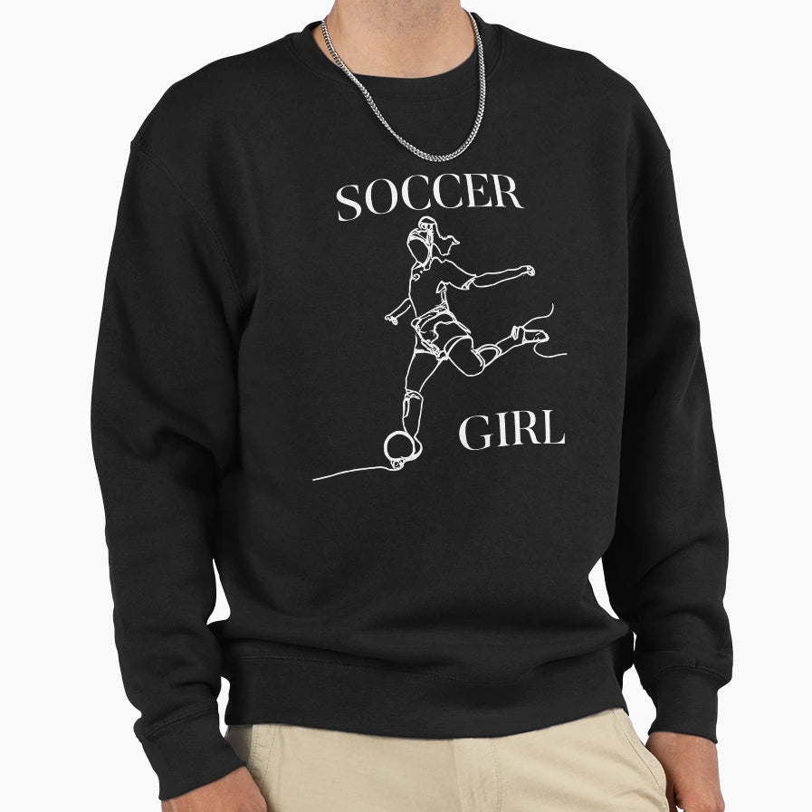 Soccer Sweatshirt - Graphic Print for Adults - T-Shirt, Sweatshirt, Hoodie