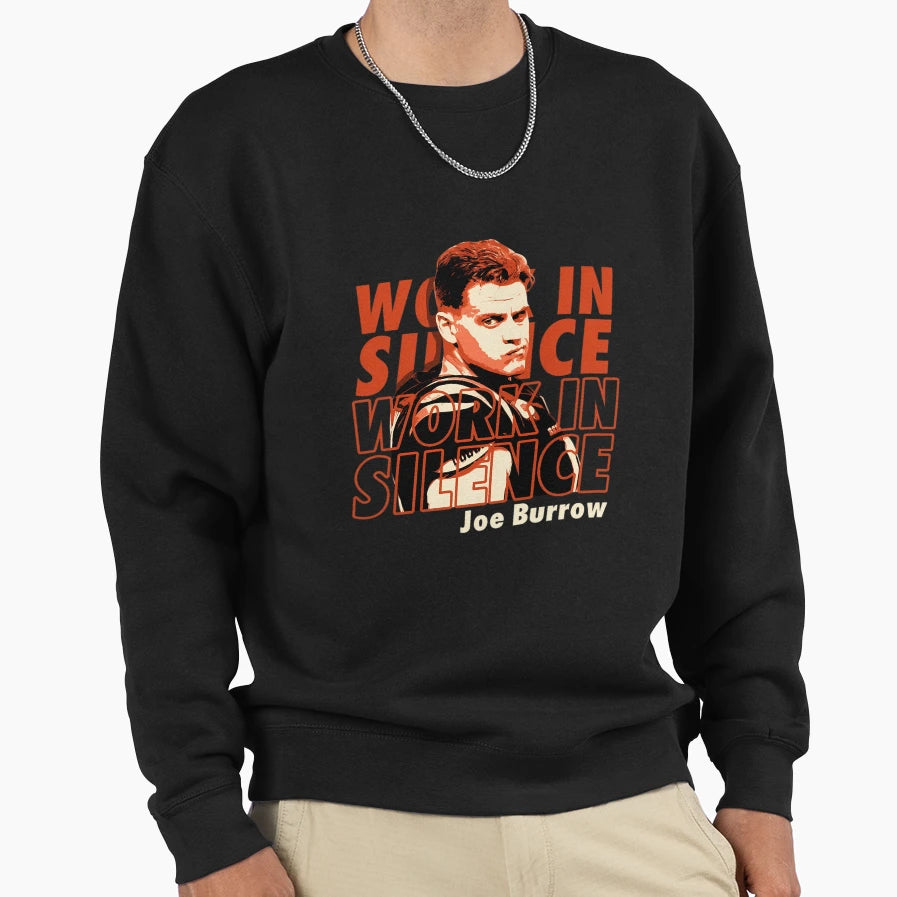 Work Silence Sweatshirt - Graphic Print for Adults - T-Shirt, Sweatshirt, Hoodie