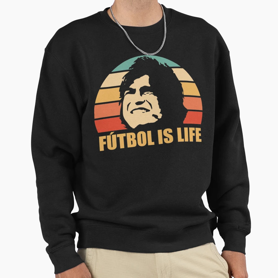 Futbol Is Life T-Shirt - Graphic Print Unisex - T-Shirt, Sweatshirt, Hoodie