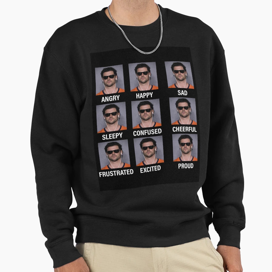 Emotions Jarrett Stidham Sweatshirt - Graphic Print Men Women - T-Shirt, Sweatshirt, Hoodie