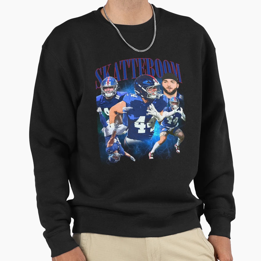 Cam Skattebo Skatteboom Ny Giants Sweatshirt - Trendy Graphic for Adults - T-Shirt, Sweatshirt, Hoodie