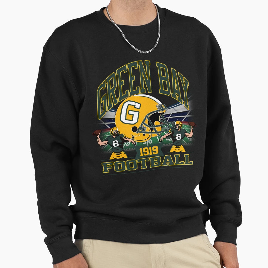 Green Bay Football Gridiron Legacy Sweatshirt - Novelty Apparel Men Women - T-Shirt, Sweatshirt, Hoodie