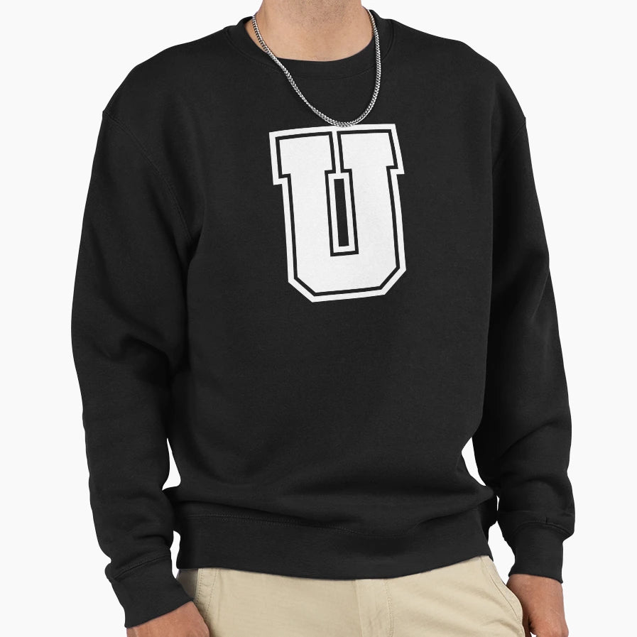 Letter U Sweatshirt - Unique Graphic Men Women - T-Shirt, Sweatshirt, Hoodie