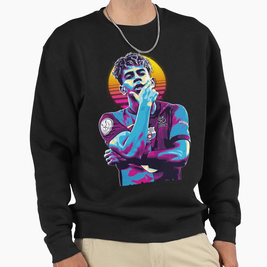 Lamine Yamal Goal Celebration Sweatshirt - Trendy Graphic Unisex - T-Shirt, Sweatshirt, Hoodie