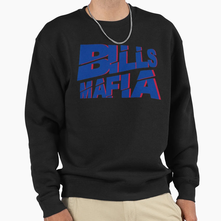 Buffalo Bills Sweatshirt - Aesthetic Graphic Men Women - T-Shirt, Sweatshirt, Hoodie