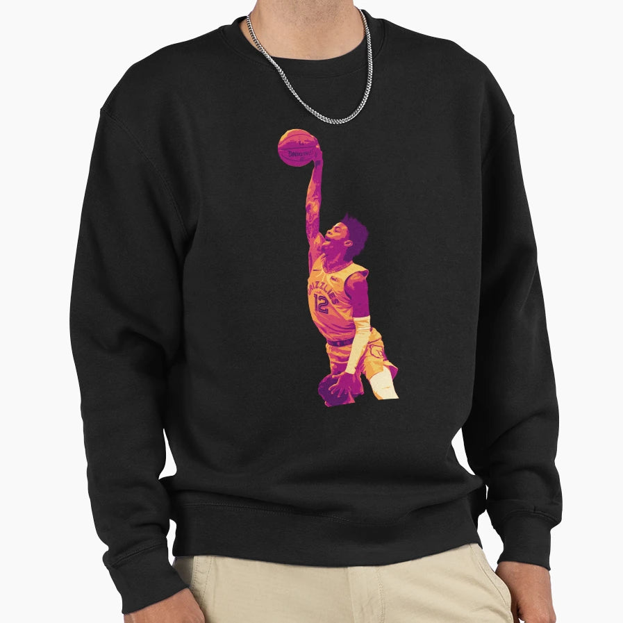 Ja Morant Dunk Sweatshirt - Aesthetic Graphic Unisex - T-Shirt, Sweatshirt, Hoodie