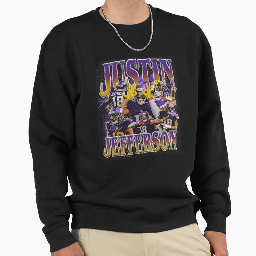 JJ Bootleg Sweatshirt - Minimalist Print Men Women - T-Shirt, Sweatshirt, Hoodie