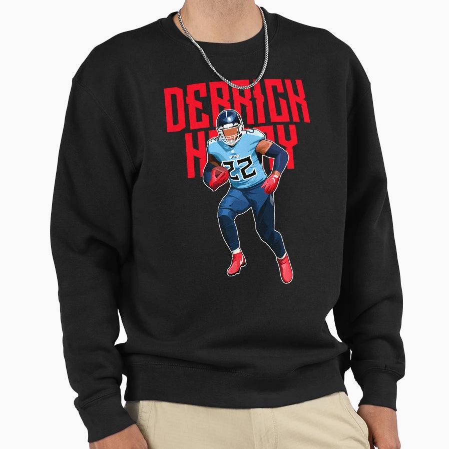 DH Runs Ball 22 Bold Sweatshirt - Custom Art Print for Adults - T-Shirt, Sweatshirt, Hoodie