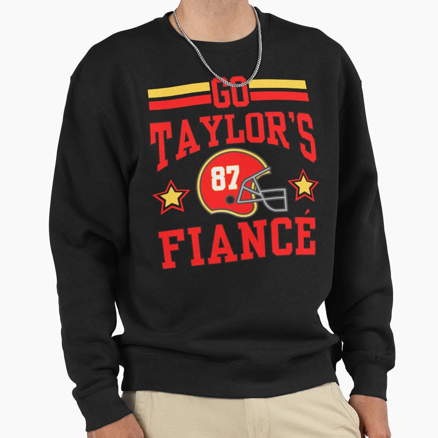 Go Taylors Fiance 87 Sweatshirt - Unique Graphic for Adults - T-Shirt, Sweatshirt, Hoodie