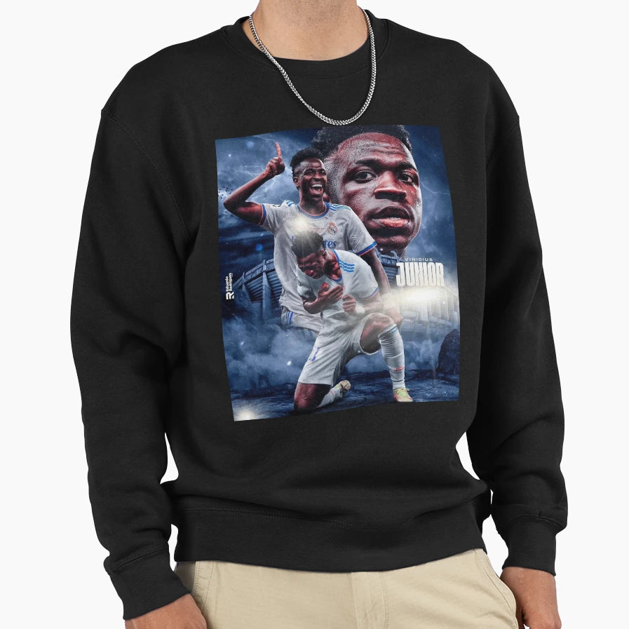 Wallpaper Vinicius Jr Sweatshirt - Novelty Apparel Men Women - T-Shirt, Sweatshirt, Hoodie