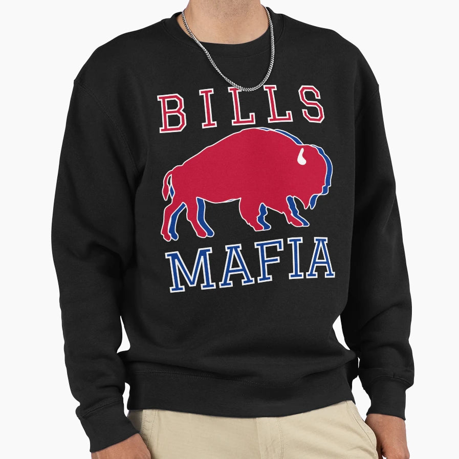 Buffalo Bills Mafia New York Sweatshirt - Minimalist Print Men Women - T-Shirt, Sweatshirt, Hoodie