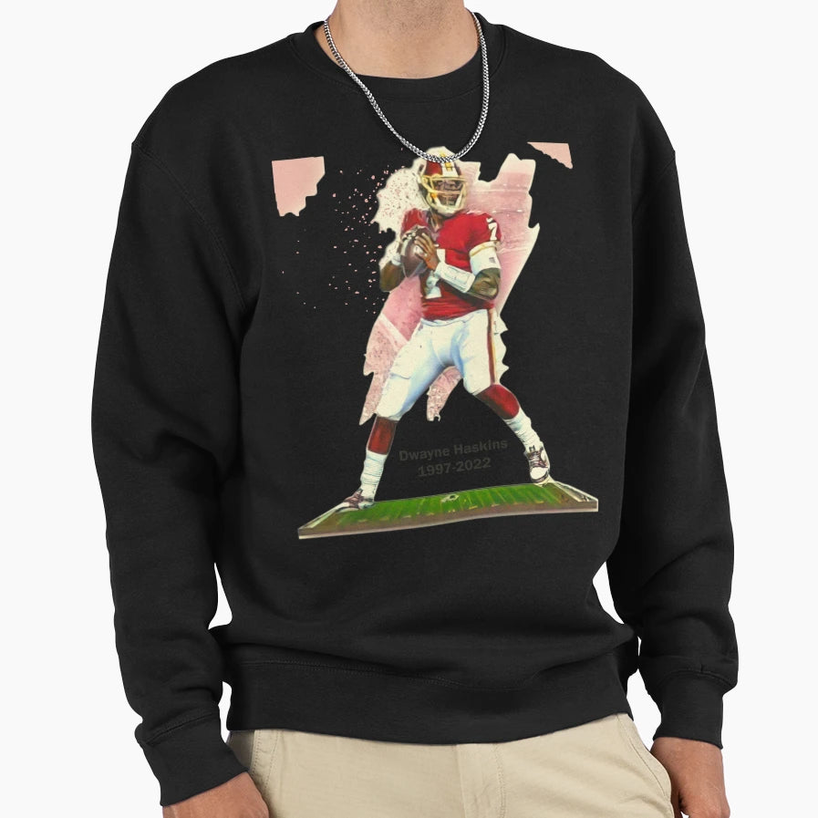 Dwayn Haskins Football Player 1997 Sweatshirt - Custom Art Print Men Women - T-Shirt, Sweatshirt, Hoodie