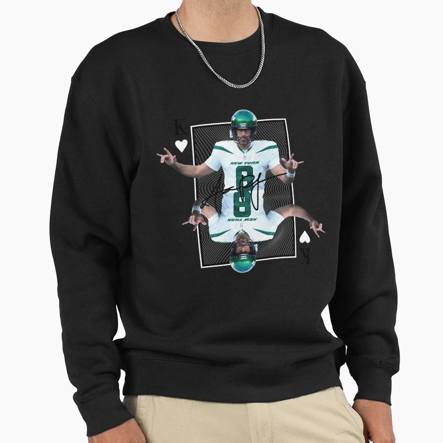Aaron Rodgersking Card Sweatshirt - Custom Art Print Men Women - T-Shirt, Sweatshirt, Hoodie