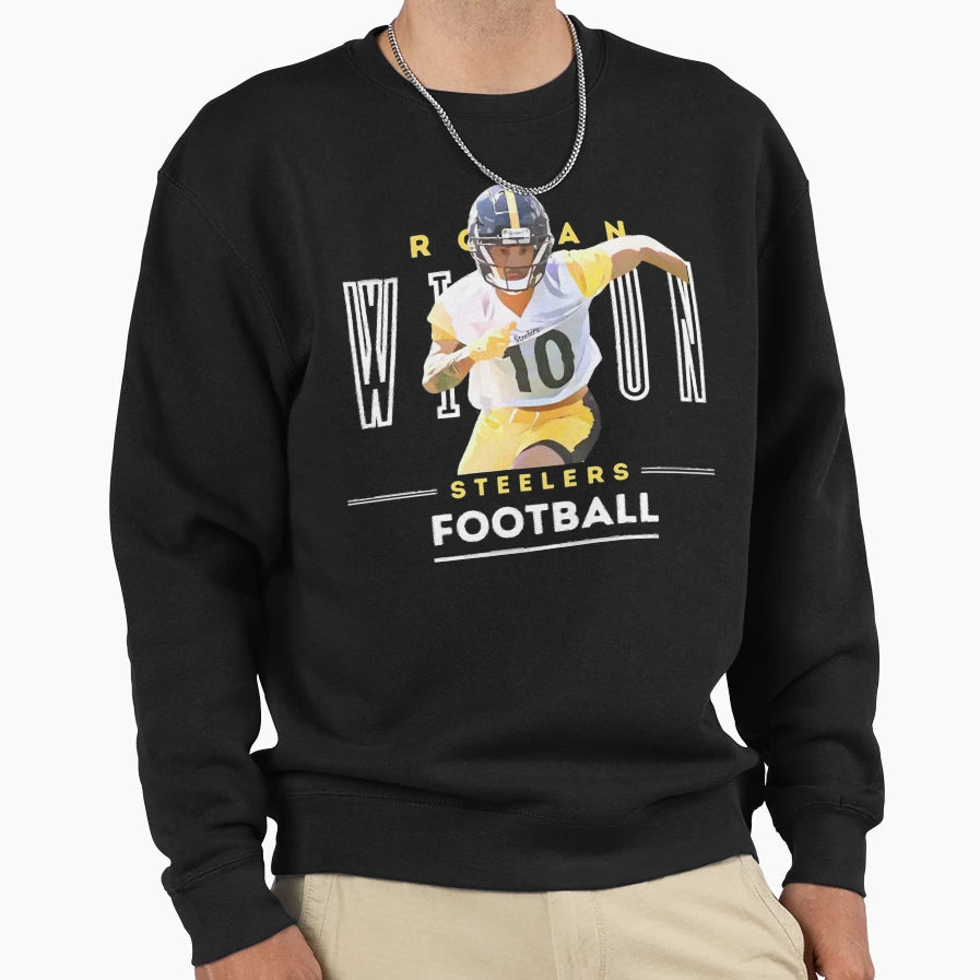 Roman Wilson Steelers T-Shirt - Fun Novelty Design Unisex - T-Shirt, Sweatshirt, Hoodie