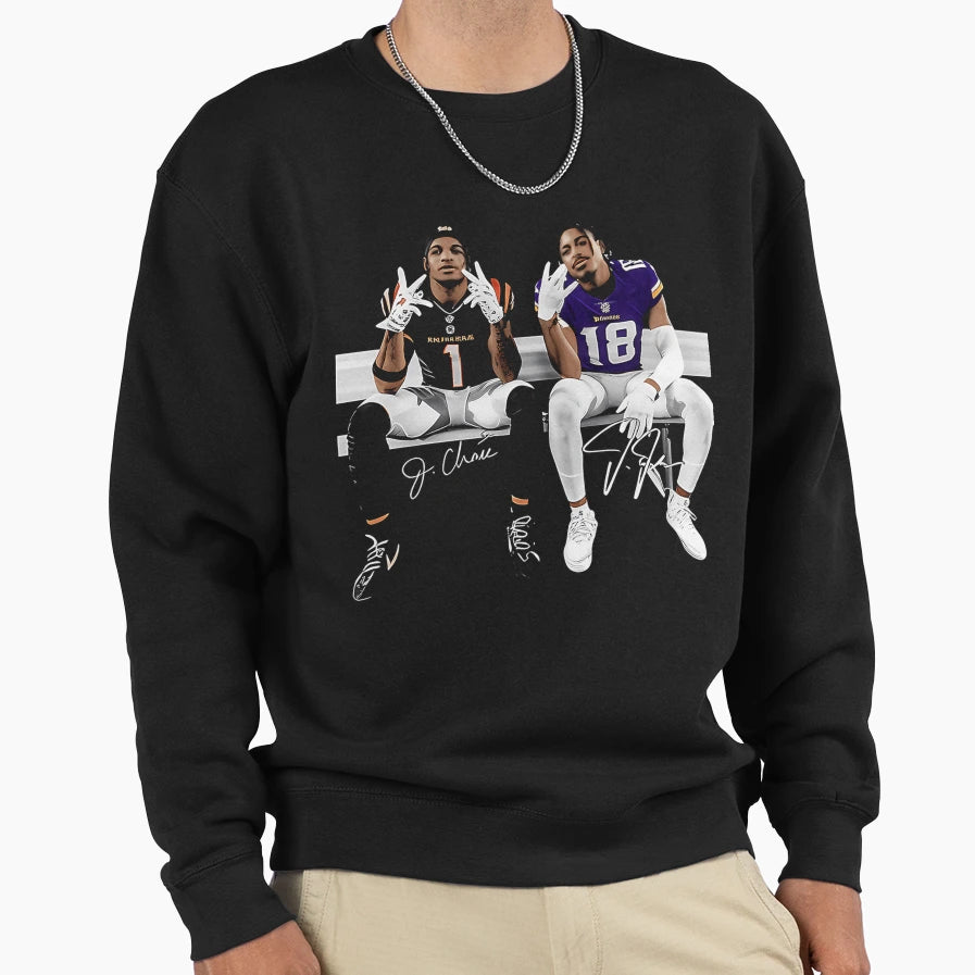 JJ Jamarr Chase Sweatshirt - Custom Art Print Men Women - T-Shirt, Sweatshirt, Hoodie