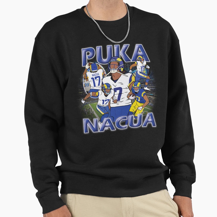 Puka Nacua Sweatshirt - Streetwear Style for Adults - T-Shirt, Sweatshirt, Hoodie