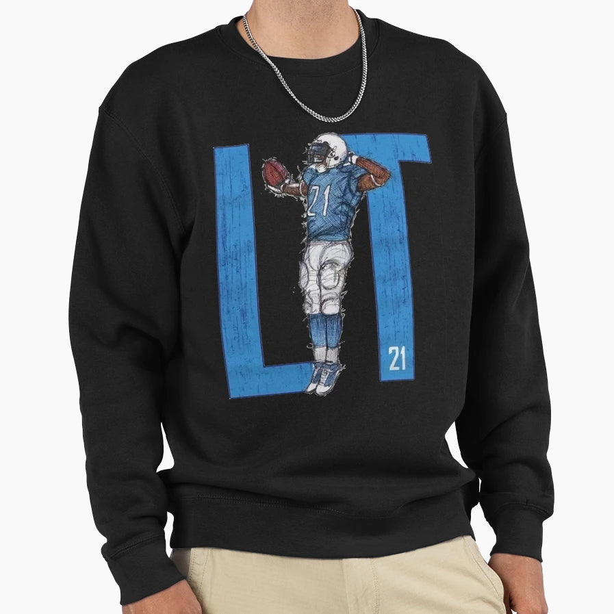 Ladainian Tomlinson San Diego Sweatshirt - Aesthetic Graphic for Adults - T-Shirt, Sweatshirt, Hoodie
