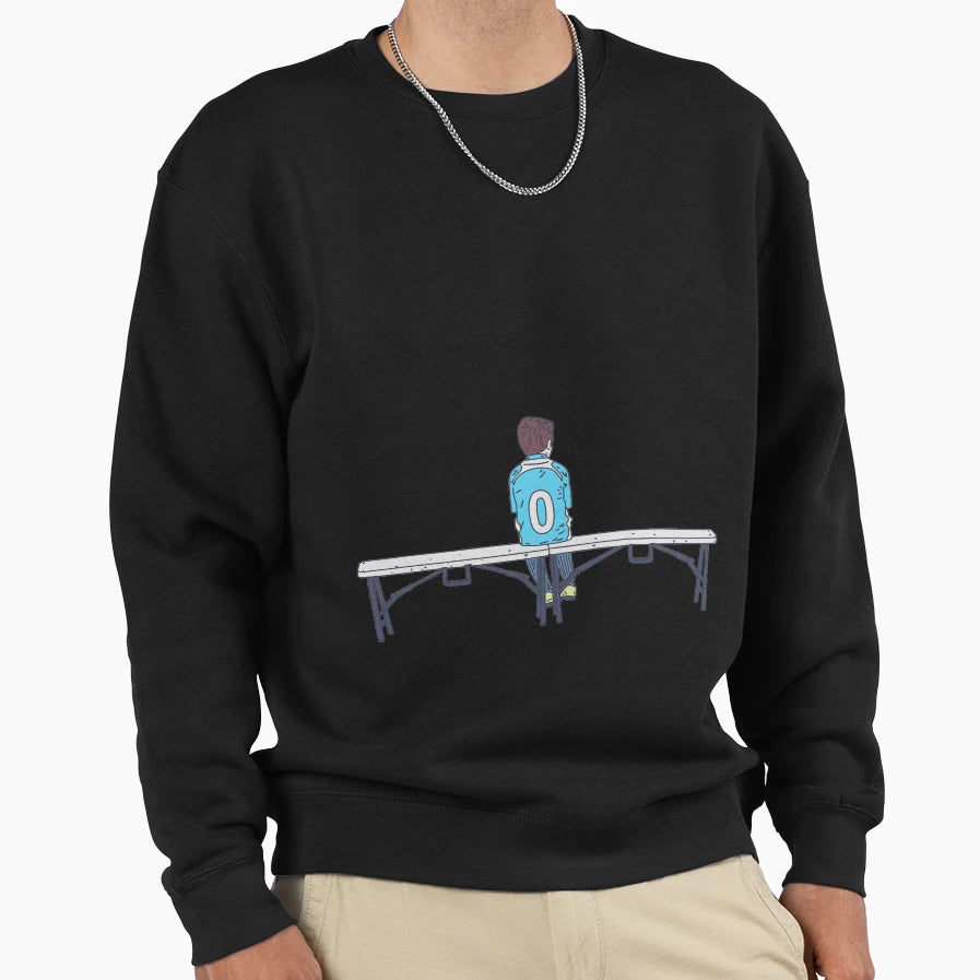 Benchwarmer Soccer Reserve Player Sweatshirt - Trendy Graphic Men Women - T-Shirt, Sweatshirt, Hoodie