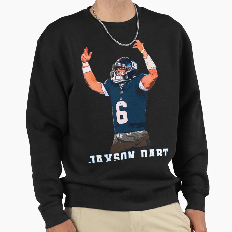 Jaxson Dart Celebration Sweatshirt - Novelty Apparel Unisex - T-Shirt, Sweatshirt, Hoodie