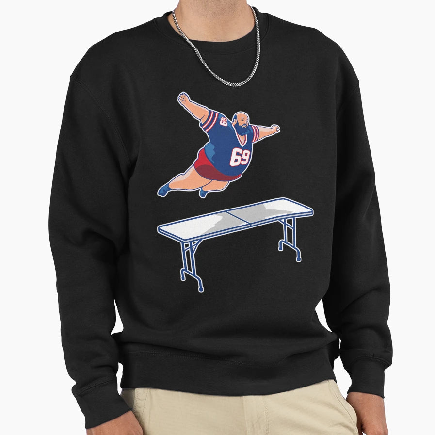 Bills Mafia Table Dive Buffalo Sweatshirt - Streetwear Style Men Women - T-Shirt, Sweatshirt, Hoodie