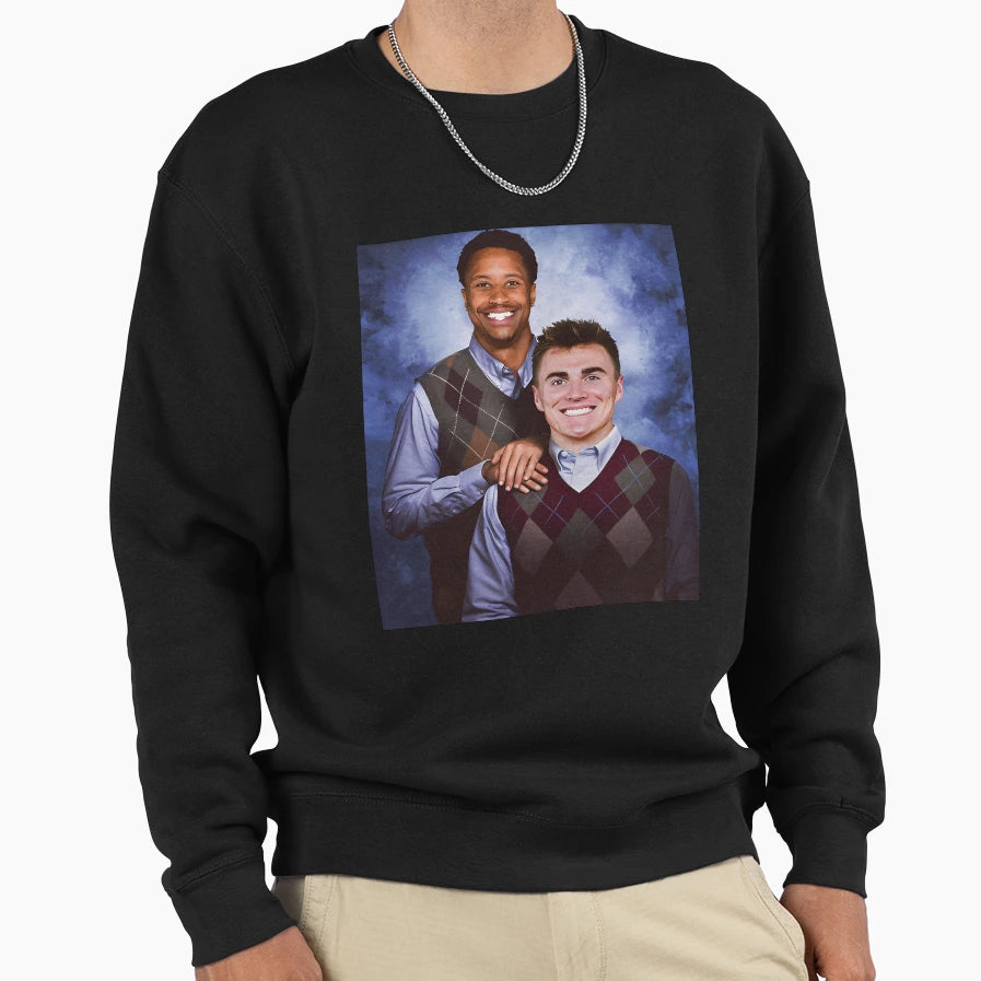 Bo Nix Courtland Sutton Step Brothers Sweatshirt - Novelty Apparel Unisex - T-Shirt, Sweatshirt, Hoodie