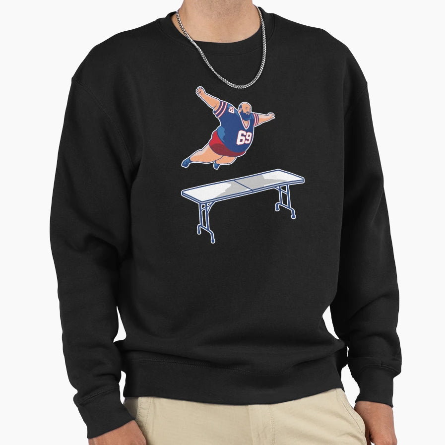 Bills Mafia Table Dive Buffalo Sweatshirt - Unique Graphic Men Women - T-Shirt, Sweatshirt, Hoodie