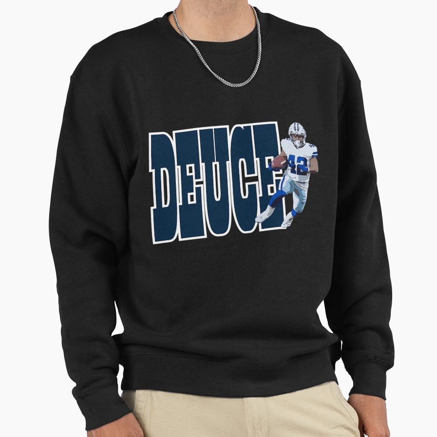 Deuce Dallas Sweatshirt - Novelty Apparel for Adults - T-Shirt, Sweatshirt, Hoodie