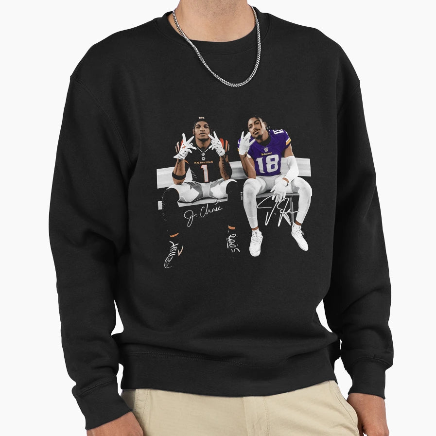JJ Jamarr Chase Sweatshirt - Graphic Print Unisex - T-Shirt, Sweatshirt, Hoodie