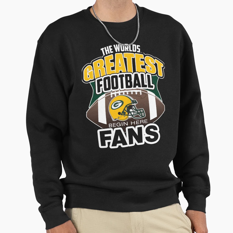 Green Bay P Ck Rs 24 Sweatshirt - Fun Novelty Design Unisex - T-Shirt, Sweatshirt, Hoodie