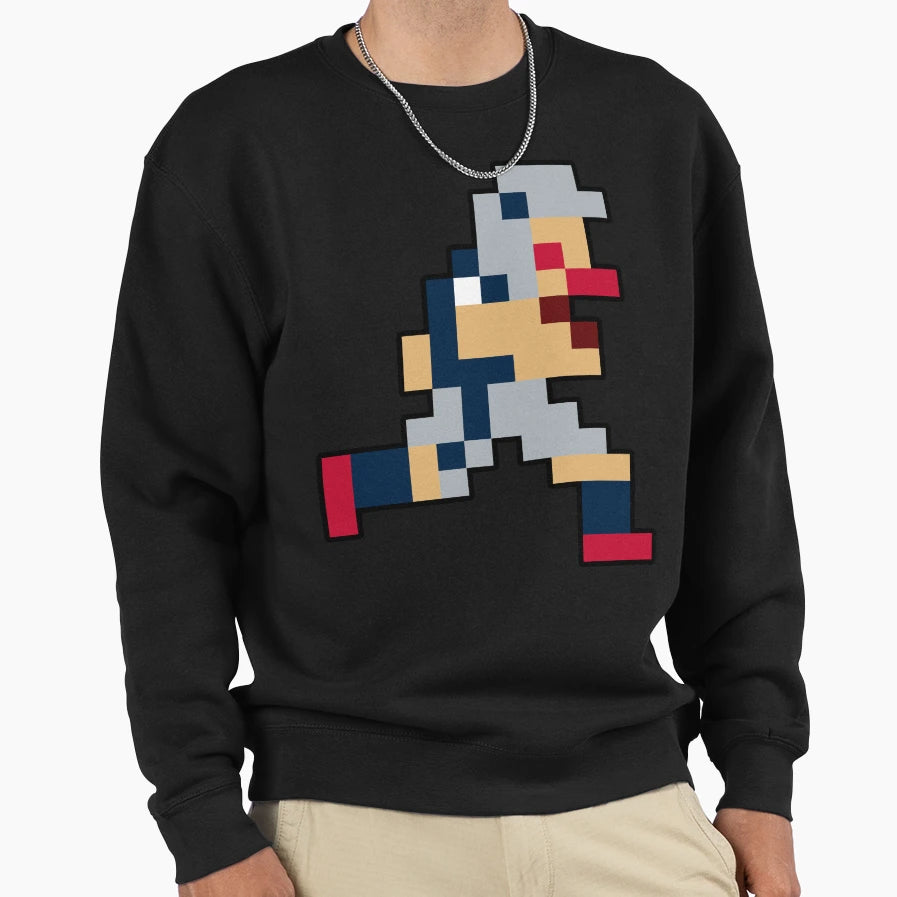 8 Bit New England Pixel Football Sweatshirt - Streetwear Style Unisex - T-Shirt, Sweatshirt, Hoodie