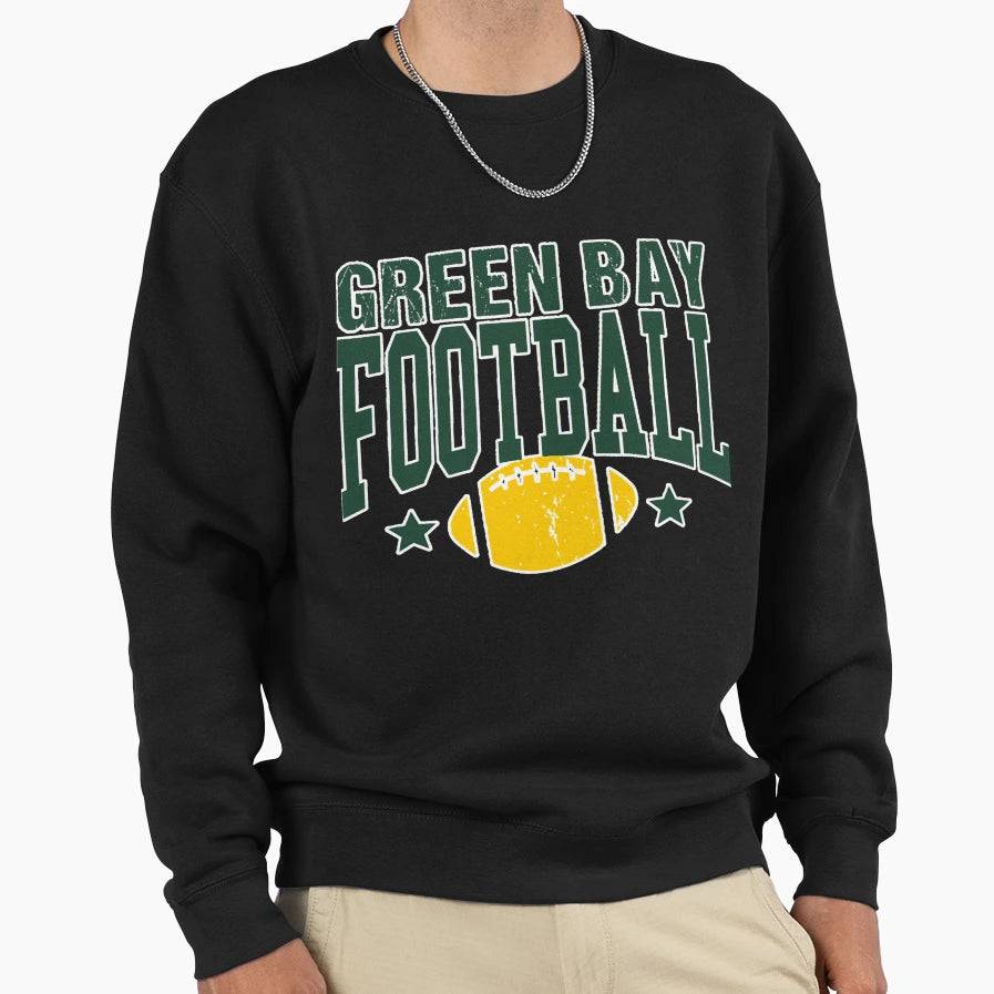 Art Green Bay Packers Sweatshirt - Fun Novelty Design for Adults - T-Shirt, Sweatshirt, Hoodie