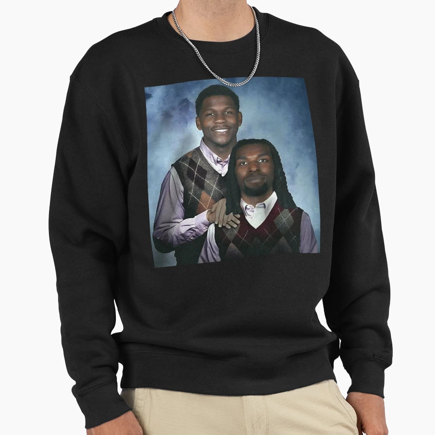 Anthony Edwards Minnesota And Naz Sweatshirt - Minimalist Print for Adults - T-Shirt, Sweatshirt, Hoodie