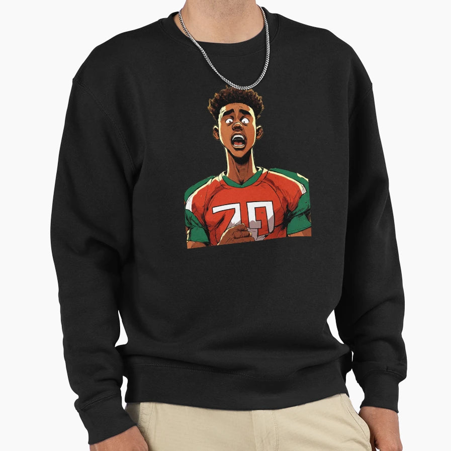 Football Sweatshirt - Trendy Graphic Unisex - T-Shirt, Sweatshirt, Hoodie