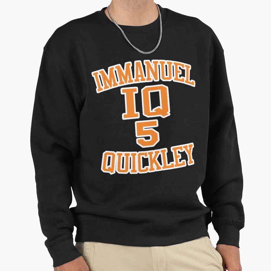 Immanuel Quickley New York Knicks Sweatshirt - Unique Graphic Men Women - T-Shirt, Sweatshirt, Hoodie