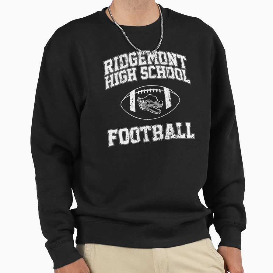 Ridgemont High School Football Sweatshirt - Custom Art Print Men Women - T-Shirt, Sweatshirt, Hoodie