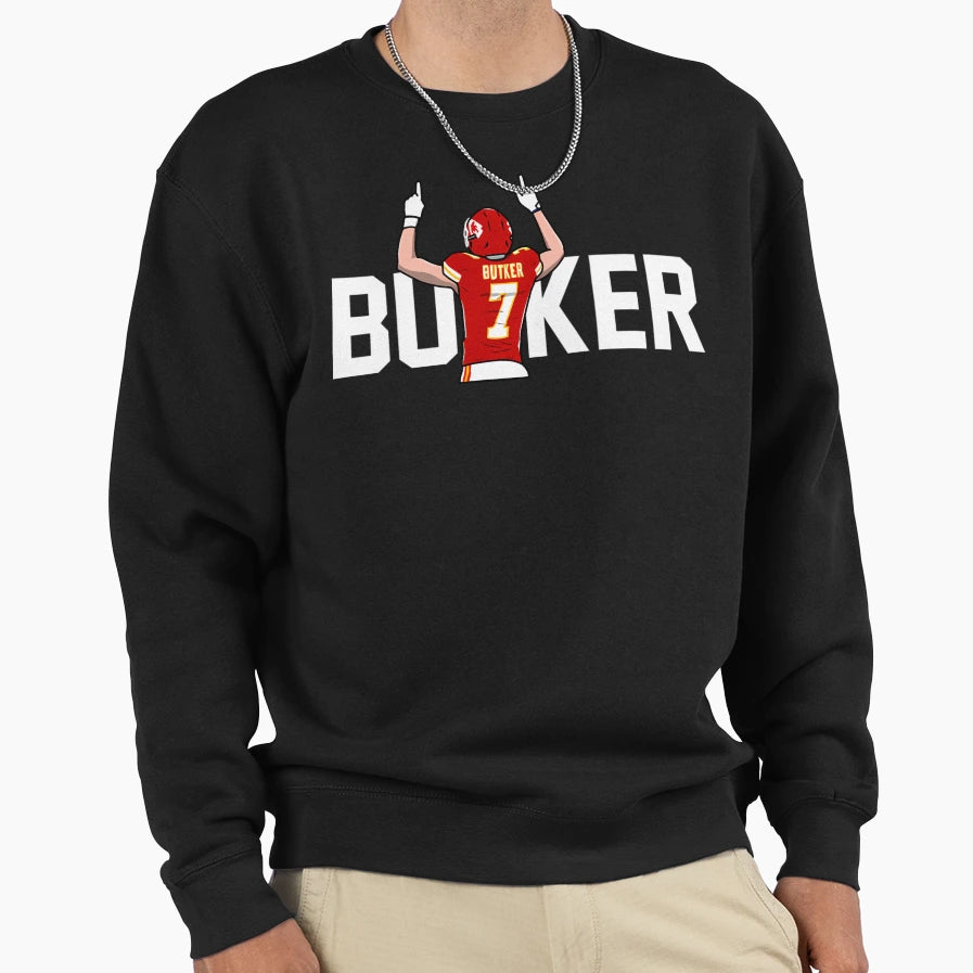 Butker Sweatshirt - Aesthetic Graphic Men Women - T-Shirt, Sweatshirt, Hoodie