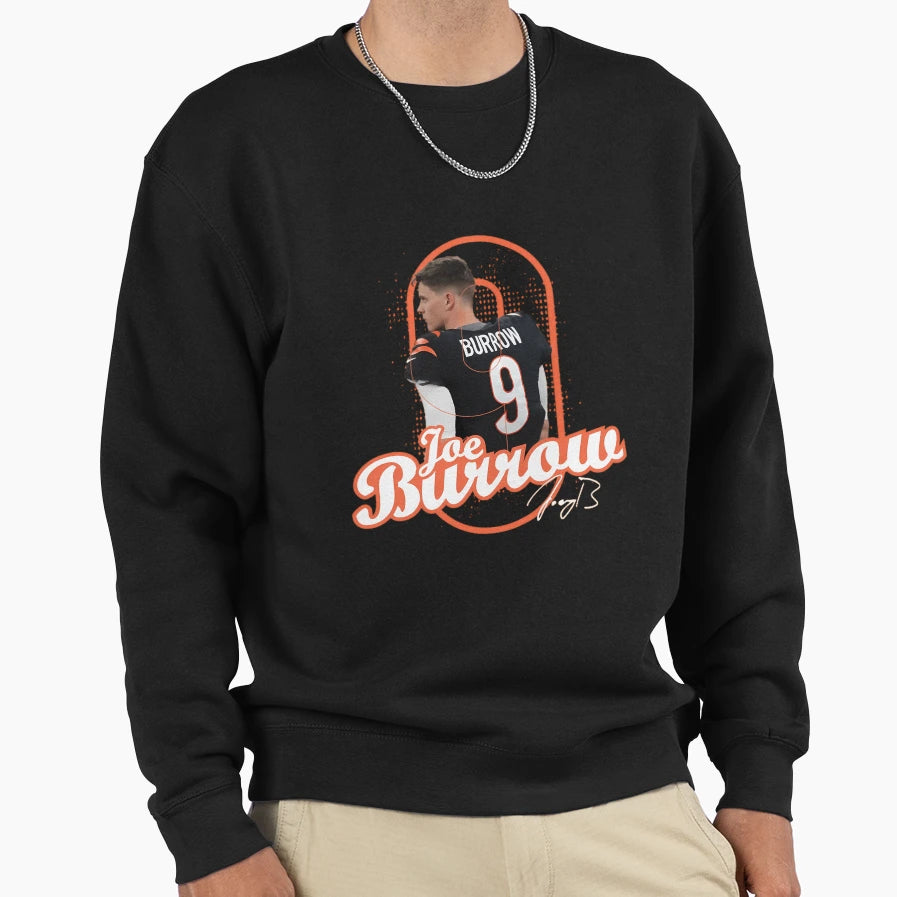 Player Sports Quarterback 14 Wide Sweatshirt - Novelty Apparel Men Women - T-Shirt, Sweatshirt, Hoodie