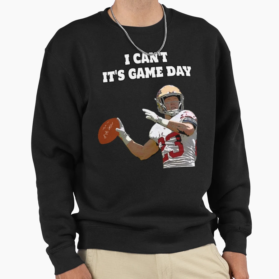 Game Day Football Sweatshirt - Minimalist Print for Adults - T-Shirt, Sweatshirt, Hoodie
