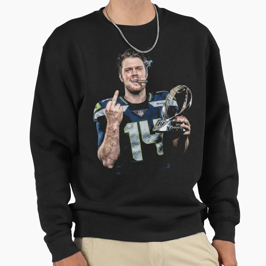 Sam Darnold Sweatshirt - Novelty Apparel for Adults - T-Shirt, Sweatshirt, Hoodie