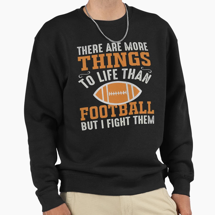 Football Gift Sweatshirt - Unique Graphic for Adults - T-Shirt, Sweatshirt, Hoodie