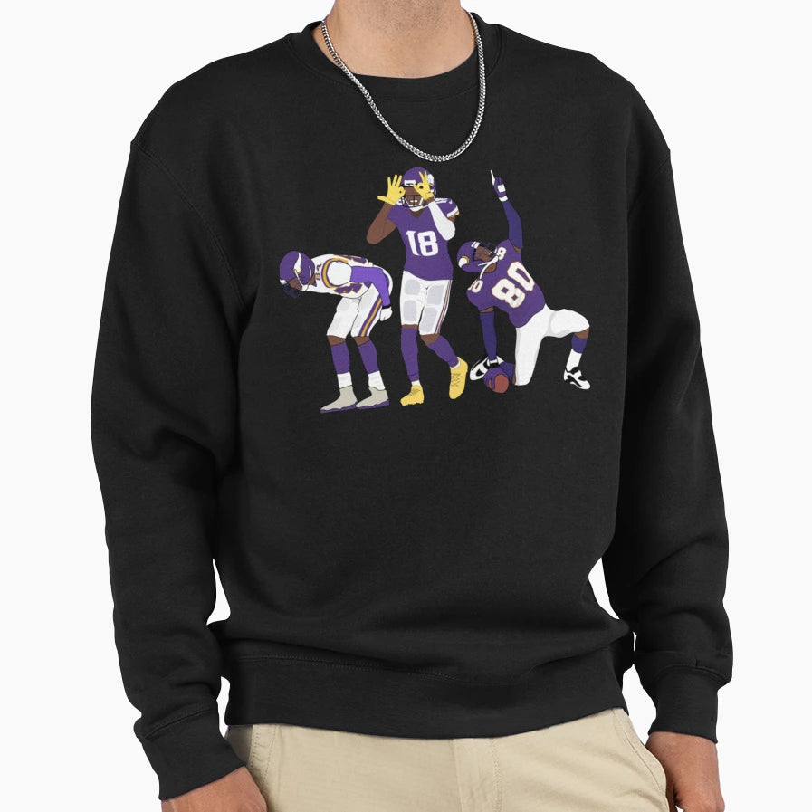 Trio From Min JJ Sweatshirt - Trendy Graphic Unisex - T-Shirt, Sweatshirt, Hoodie