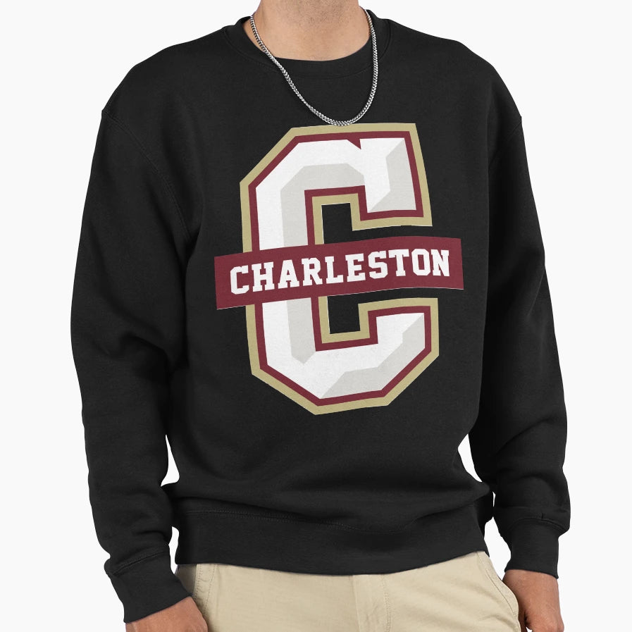 College Charleston Cougars Sweatshirt - Fun Novelty Design for Adults - T-Shirt, Sweatshirt, Hoodie