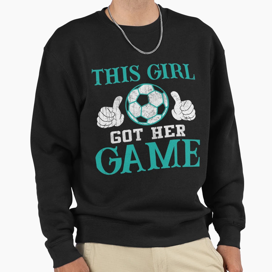 Soccer Sweatshirt - Casual Everyday Wear for Adults - T-Shirt, Sweatshirt, Hoodie
