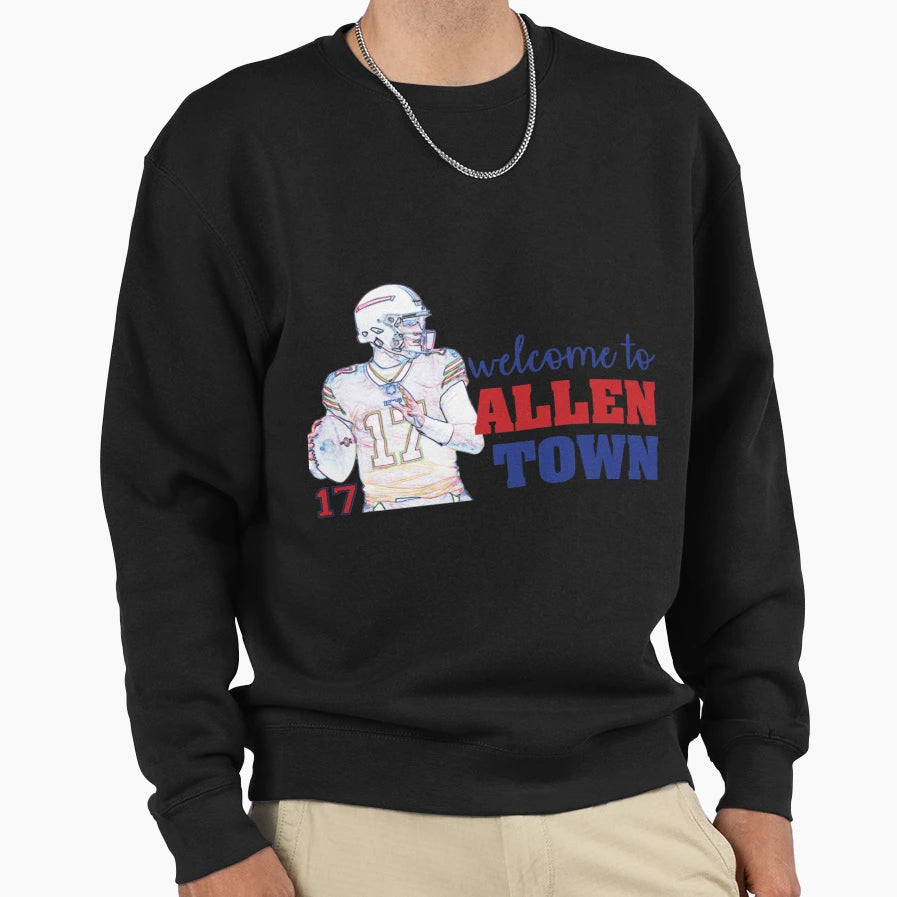 Allen Town Sweatshirt - Aesthetic Graphic Unisex - T-Shirt, Sweatshirt, Hoodie