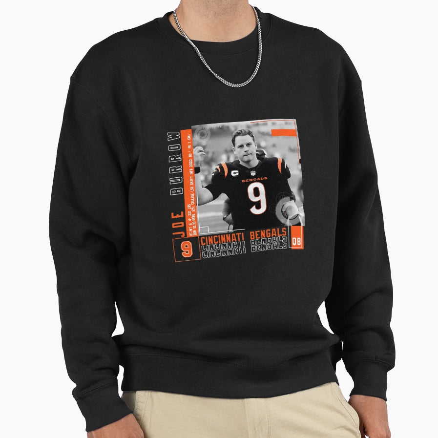 American Football Quarterback Sweatshirt - Aesthetic Graphic Unisex - T-Shirt, Sweatshirt, Hoodie