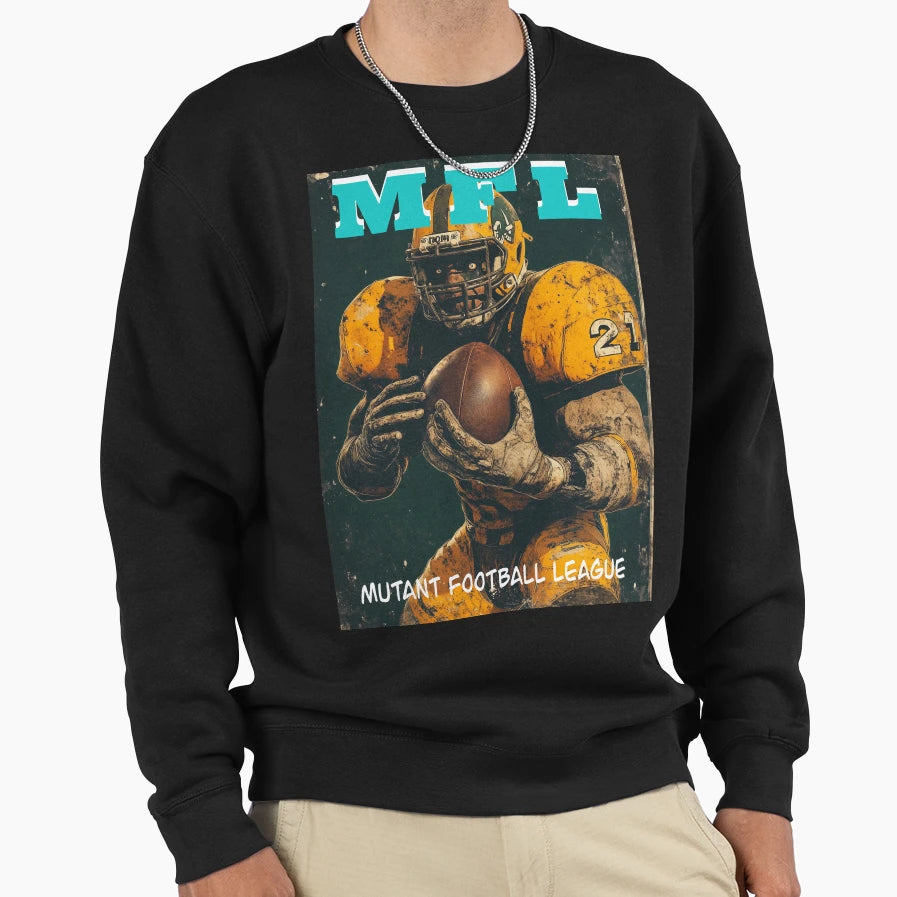 Mutant Football League Sweatshirt - Custom Art Print Unisex - T-Shirt, Sweatshirt, Hoodie