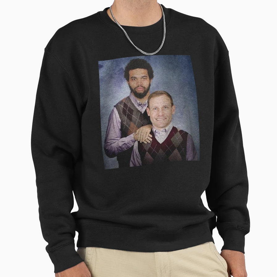 CW Ben Johnson Football Step Bros Sweatshirt - Trendy Graphic for Adults - T-Shirt, Sweatshirt, Hoodie